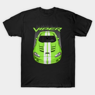 Viper SRT10-green and white T-Shirt